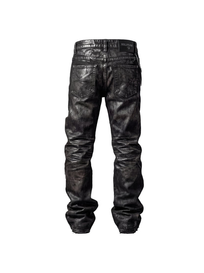 Waxed Jeans