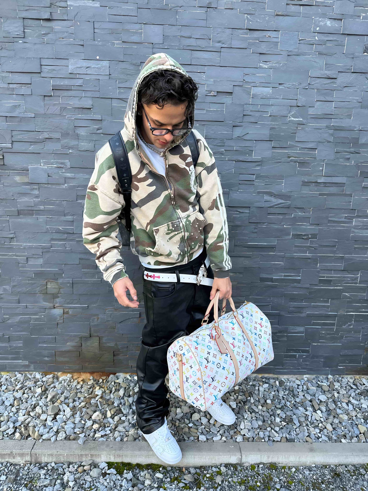 Camo Zipper
