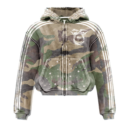 Camo Zipper