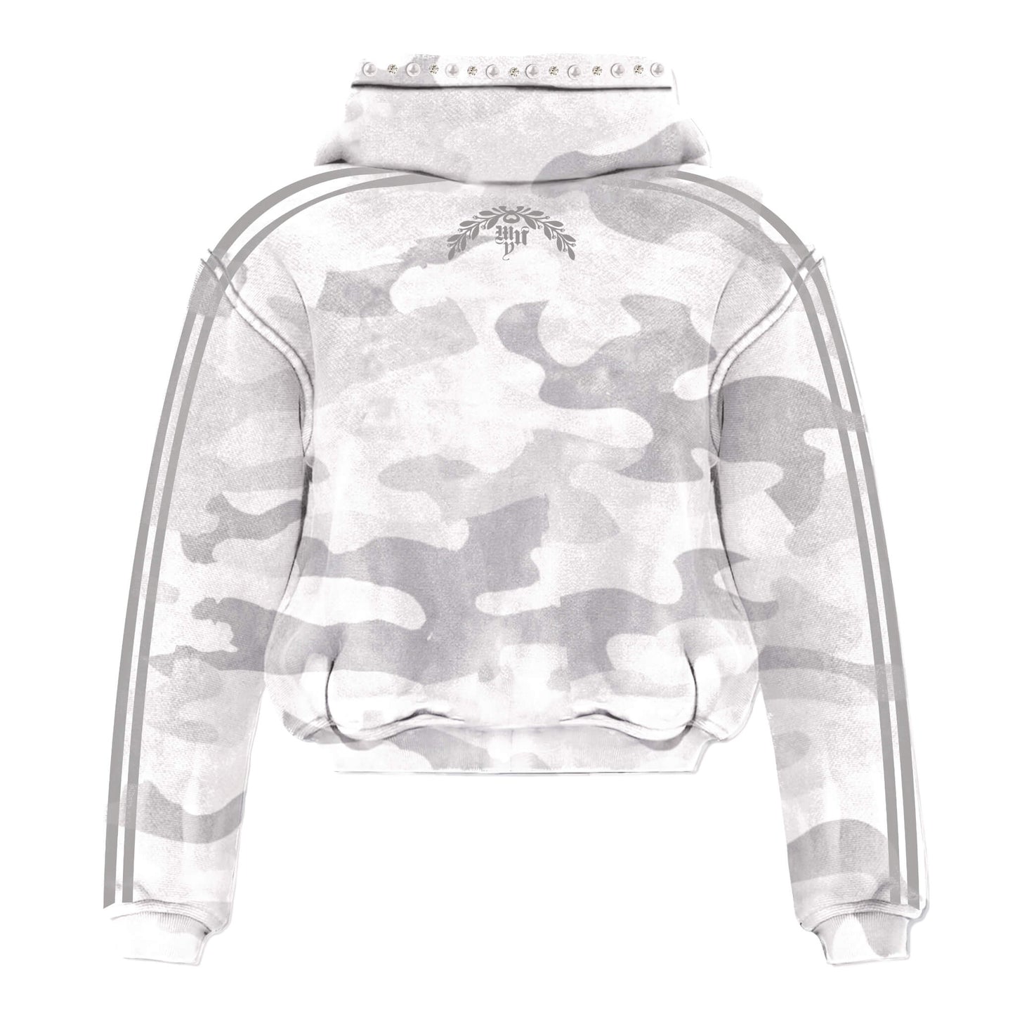 Frozen Camo Zipper