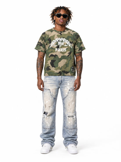 Paris District Camo Tee