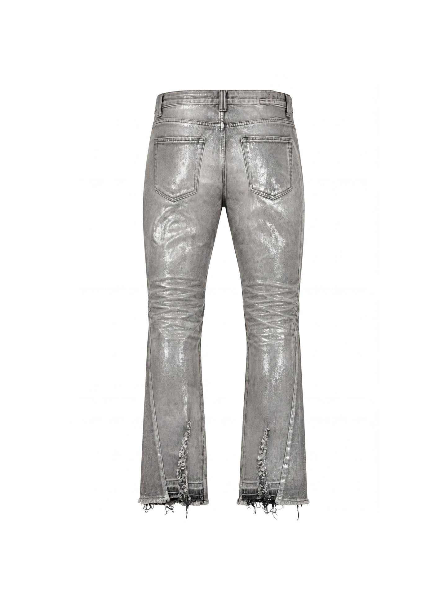 Silver Coated Jeans