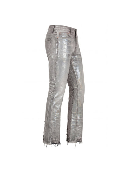 Silver Coated Jeans