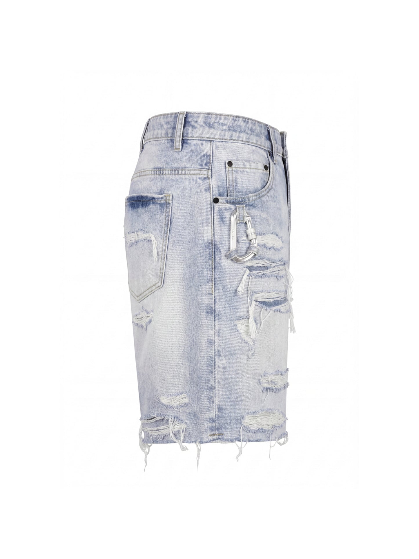 Tactical Denim Shorts